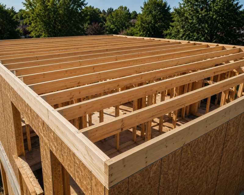 Wood Beam Installation in Conroe, TX